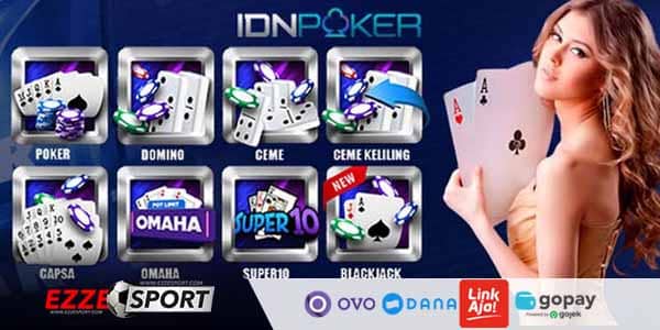 Jenis Jenis Permainan IDN Poker